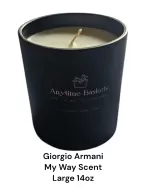 Scented Candle Giorgio Armani 14oz